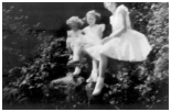Lille Bente, Yvonne og Esther.1954.